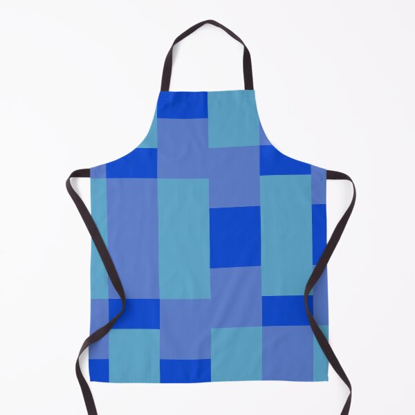 Item preview, Blue Geometric  Squares  ,Light Blue Squres designed and sold by DeeCeeFashion.
