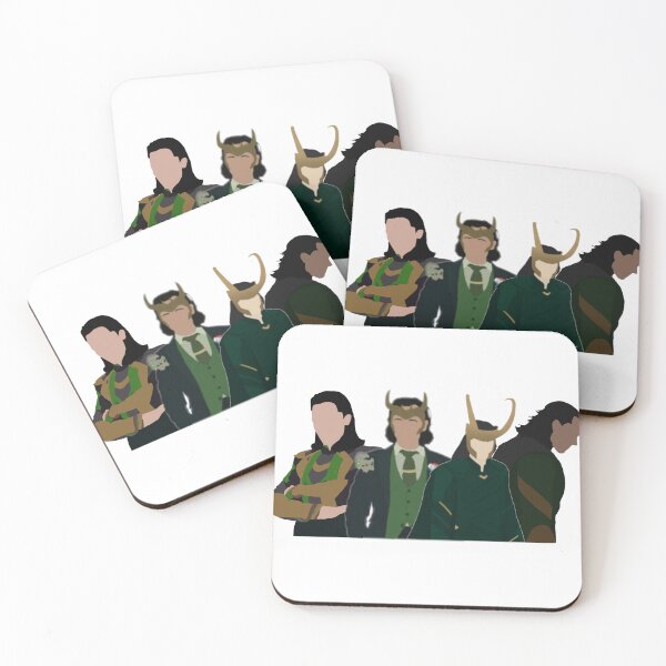 Item preview, god of mischief variants  designed and sold by marvel stickers.