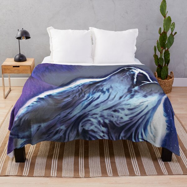 Item preview, Wolf howling at the Moon designed and sold by MerWishes.