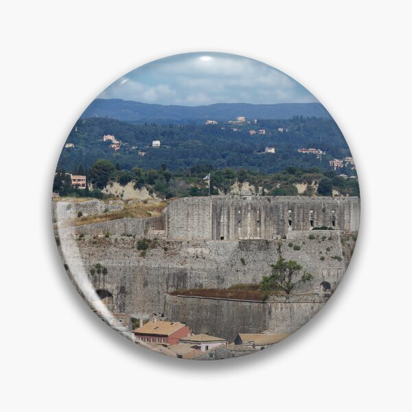 Item preview, New fort and old Corfu town cityscape designed and sold by goceris.