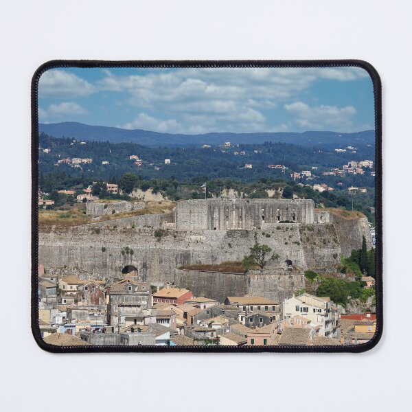 Item preview, New fort and old Corfu town cityscape designed and sold by goceris.