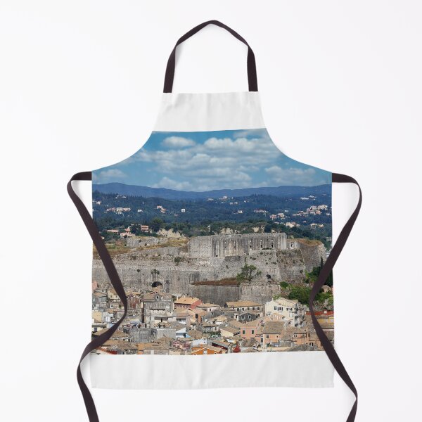 Item preview, New fort and old Corfu town cityscape designed and sold by goceris.