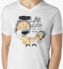 my head is larger than yours Men's V-Neck T-Shirt