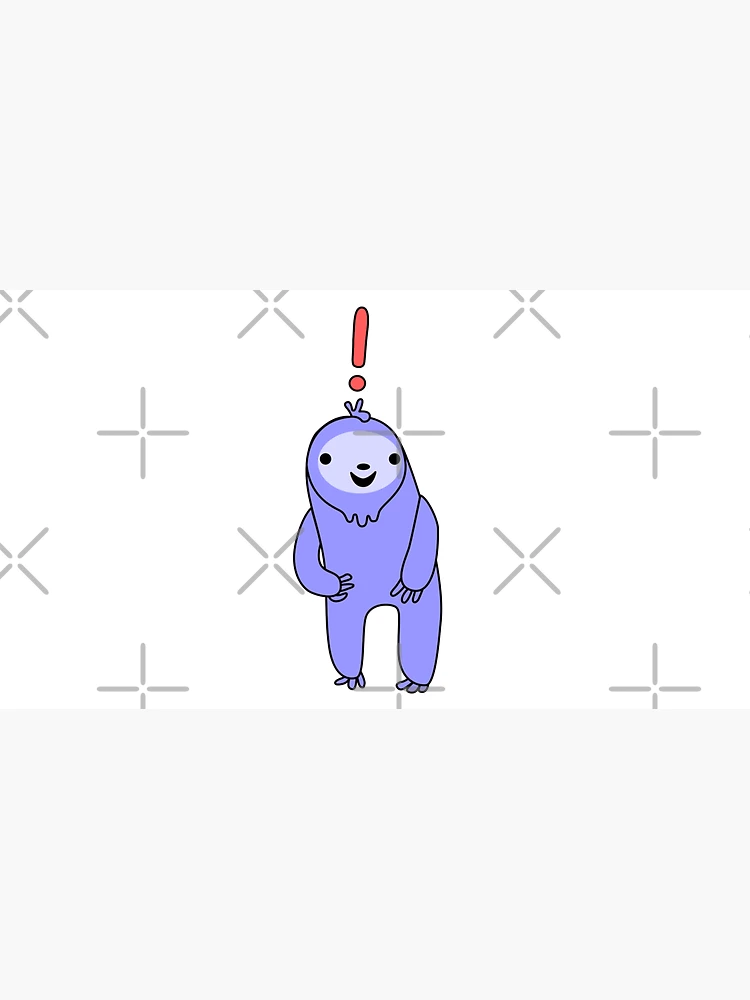 Thumbnail 3 of 3, Cap, Exclamation Point Sloth designed and sold by SubtleSplit.