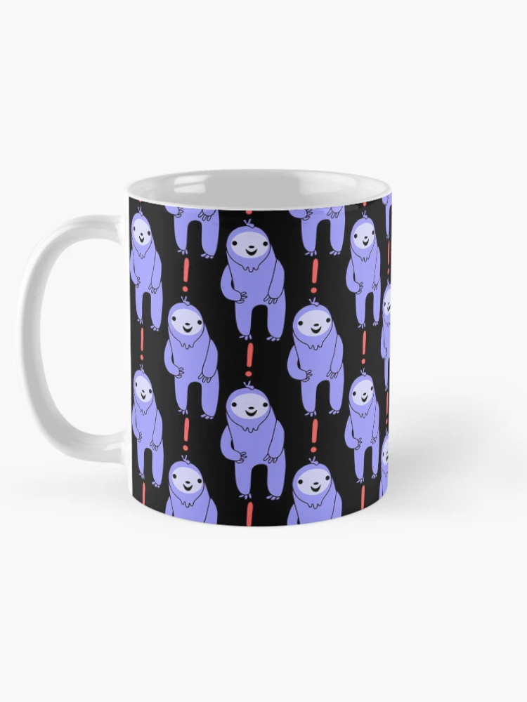 Thumbnail 5 of 6, Coffee Mug, Exclamation Point Sloth designed and sold by SubtleSplit.