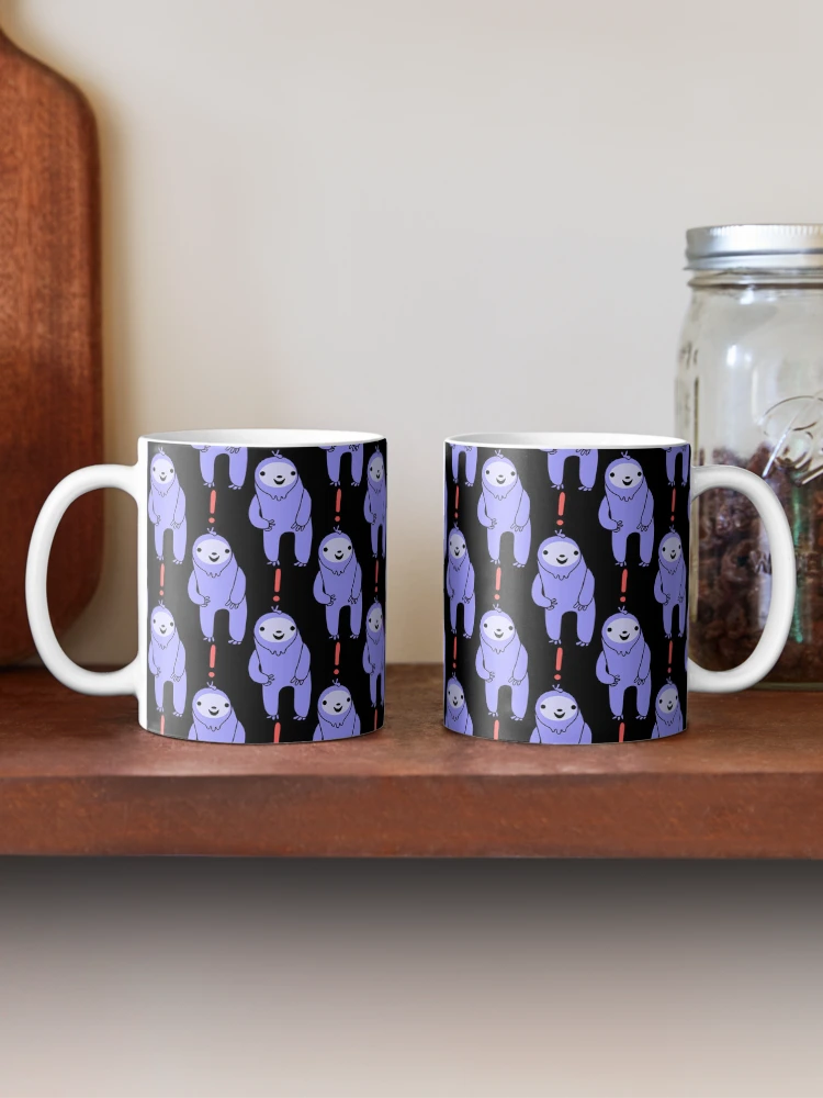 Thumbnail 2 of 6, Coffee Mug, Exclamation Point Sloth designed and sold by SubtleSplit.