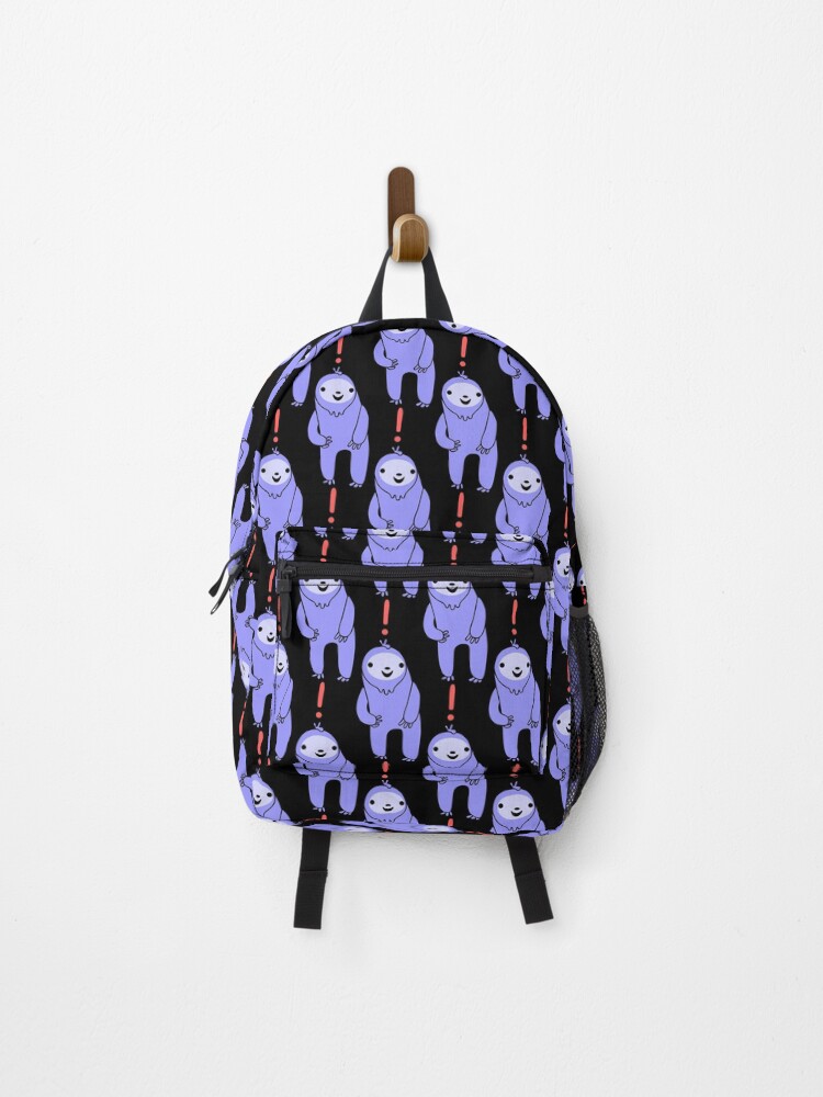 Thumbnail 1 of 3, Backpack, Exclamation Point Sloth designed and sold by SubtleSplit.