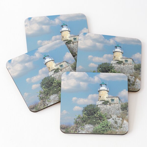 Item preview, Old lighthouse in Corfu town Greece designed and sold by goceris.