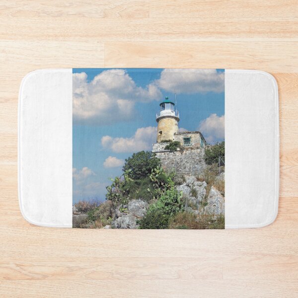 Item preview, Old lighthouse in Corfu town Greece designed and sold by goceris.