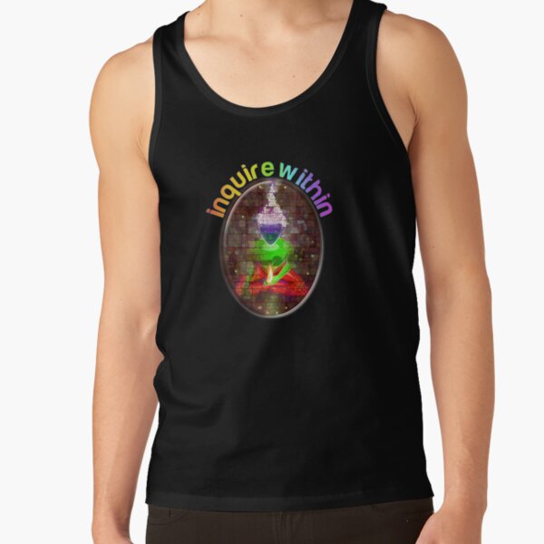 inquire within (rainbow meditation) Tank Top