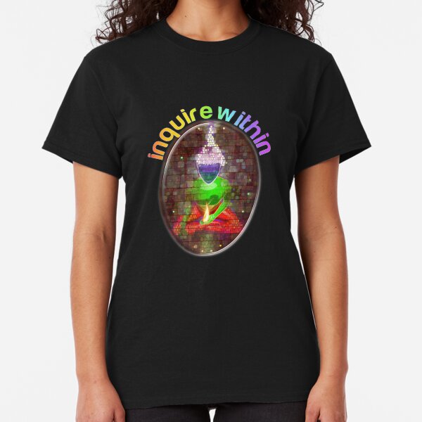 inquire within (rainbow meditation) Classic T-Shirt