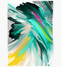 Abstract Painting Poster