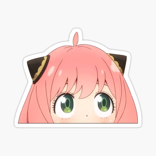 Anya forger peeker Sticker