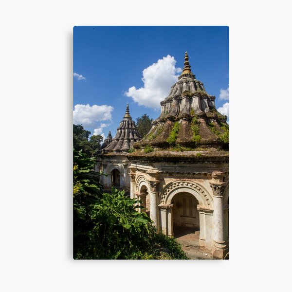 Old Buildings in Kathmandu Canvas Print