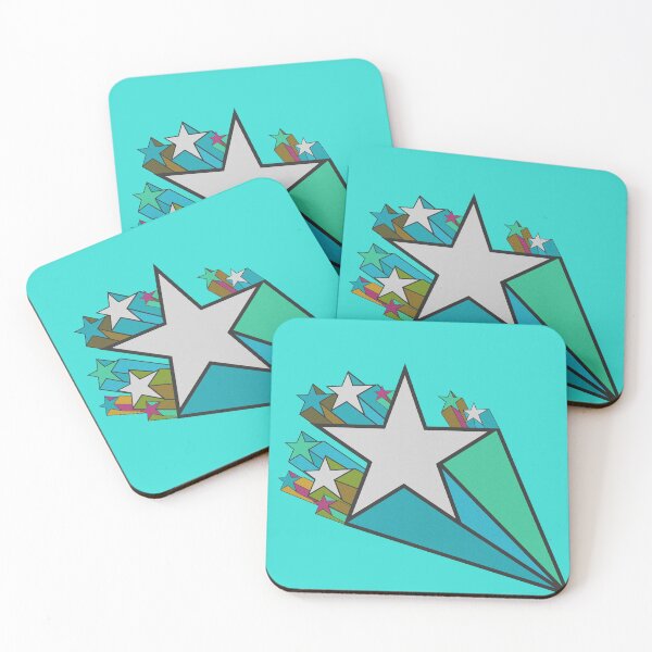 Item preview, shooting stars 4 designed and sold by flowerlibrary.