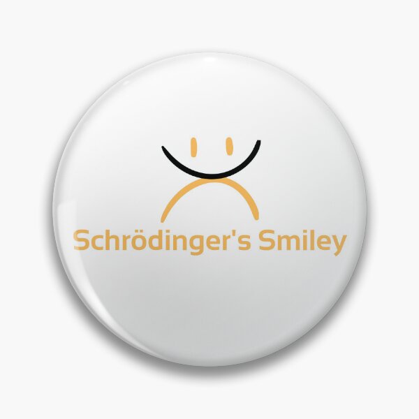 Item preview, Schrödinger's Smile Schrodinger's Smiley #1 designed and sold by Fudoitga.