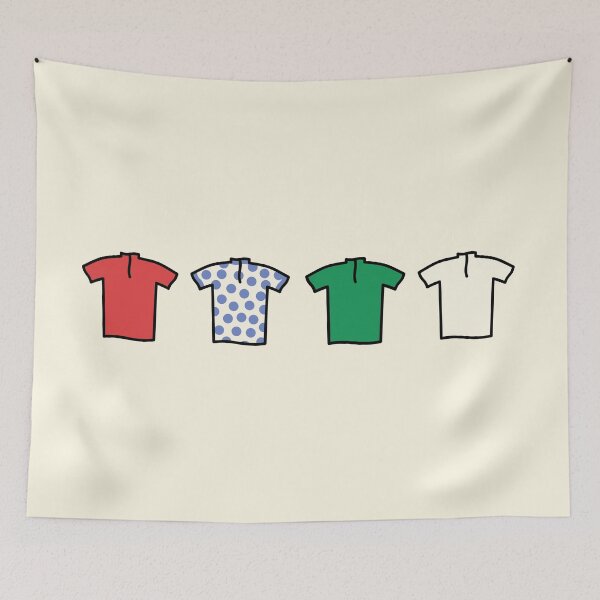 Item preview, La Vuelta a España  - The Jerseys designed and sold by RedFirecracker.