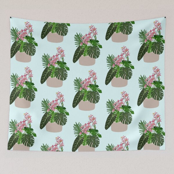 Item preview, June Bug and Orchids designed and sold by IdinDesignShop.