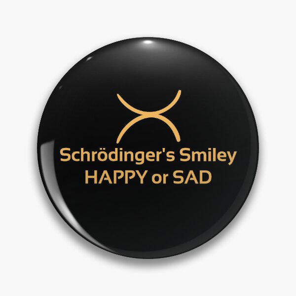 Item preview, Schrödinger's Smile Schrodinger's Smiley#7 designed and sold by Fudoitga.