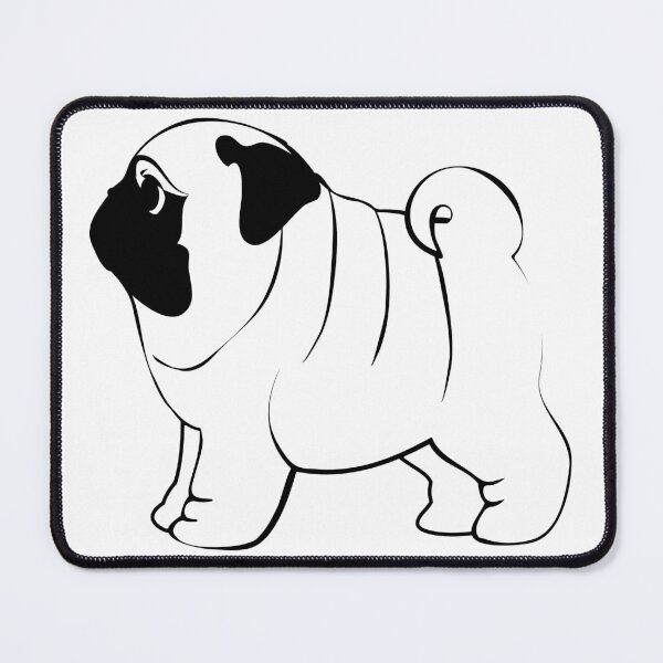 Item preview, Pug dog print. designed and sold by CraftCloud.