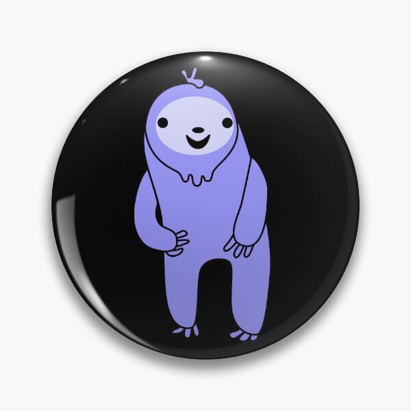 Item preview, Excited Purple Sloth designed and sold by SubtleSplit.