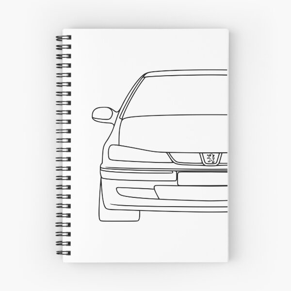 Item preview, Peugeot 406 front black lines designed and sold by EdimDesign.