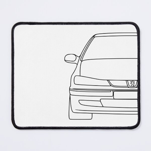 Item preview, Peugeot 406 front black lines designed and sold by EdimDesign.