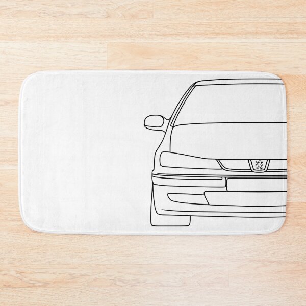 Item preview, Peugeot 406 front black lines designed and sold by EdimDesign.