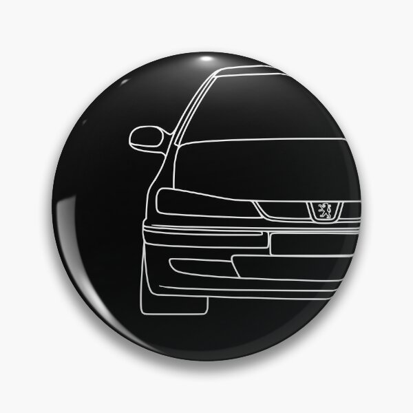 Item preview, Peugeot 406 front white lines designed and sold by EdimDesign.