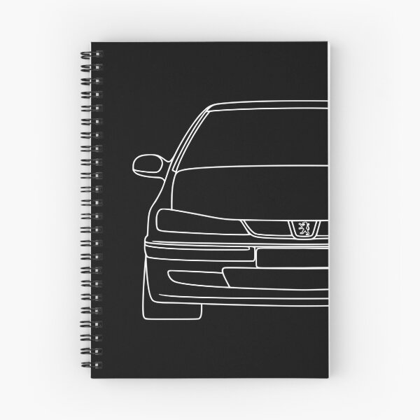 Item preview, Peugeot 406 front white lines designed and sold by EdimDesign.