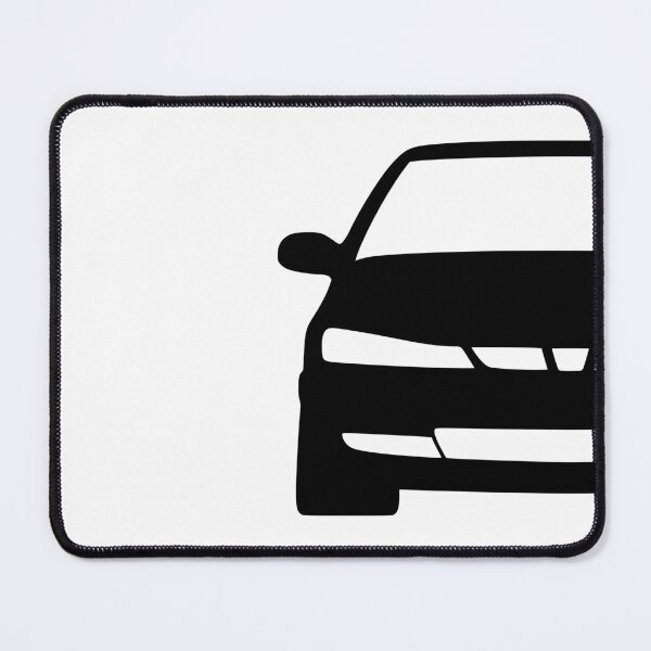 Item preview, Peugeot 406 front black silhouette designed and sold by EdimDesign.