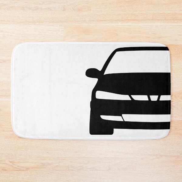 Item preview, Peugeot 406 front black silhouette designed and sold by EdimDesign.