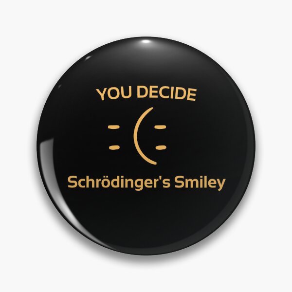 Item preview, Schrödinger's Smile Schrodinger's Smiley #3 designed and sold by Fudoitga.
