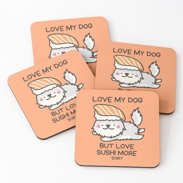 Item preview, I LOVE SUSHI MORE  designed and sold by Thetruemo.