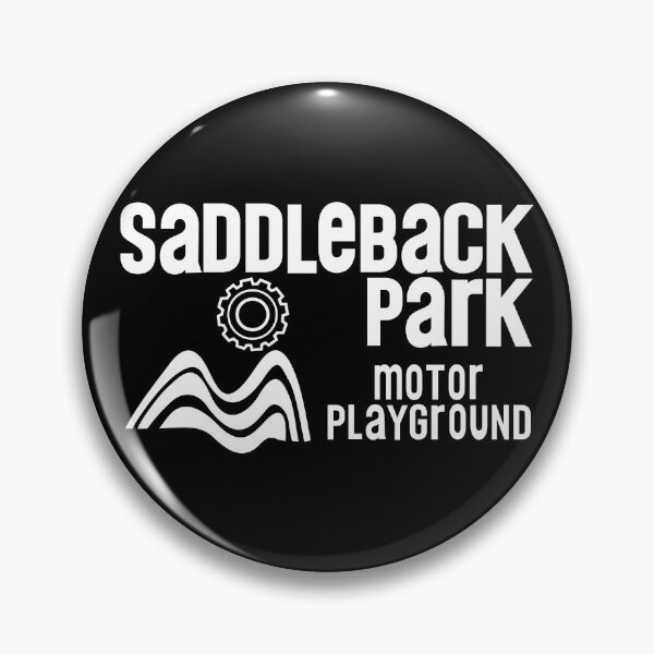 Item preview, Saddleback Park Motor Playground No Border Logo (White) designed and sold by racerspitstop.