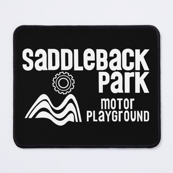 Item preview, Saddleback Park Motor Playground No Border Logo (White) designed and sold by racerspitstop.