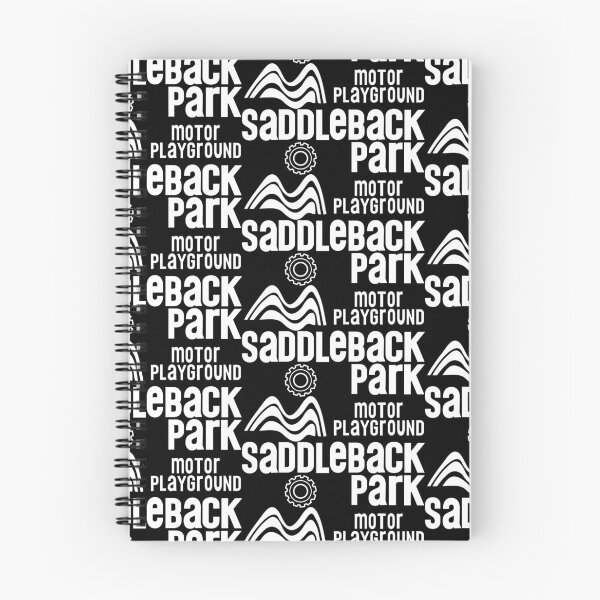 Item preview, Saddleback Park Motor Playground No Border Logo (White) designed and sold by racerspitstop.