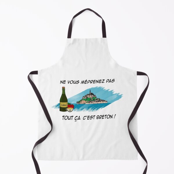 Item preview, Don't get me wrong, it's all BRETON! Mont Saint-Michel and Cider. designed and sold by NolDesigns.