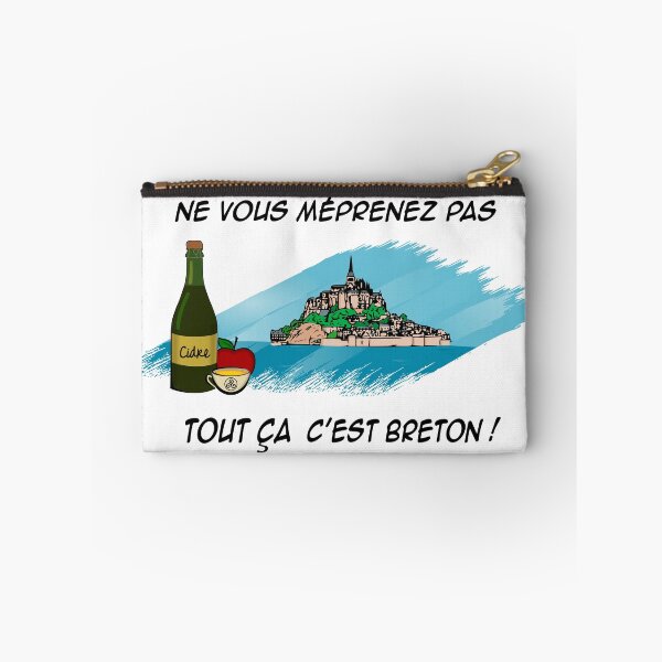 Item preview, Don't get me wrong, it's all BRETON! Mont Saint-Michel and Cider. designed and sold by NolDesigns.