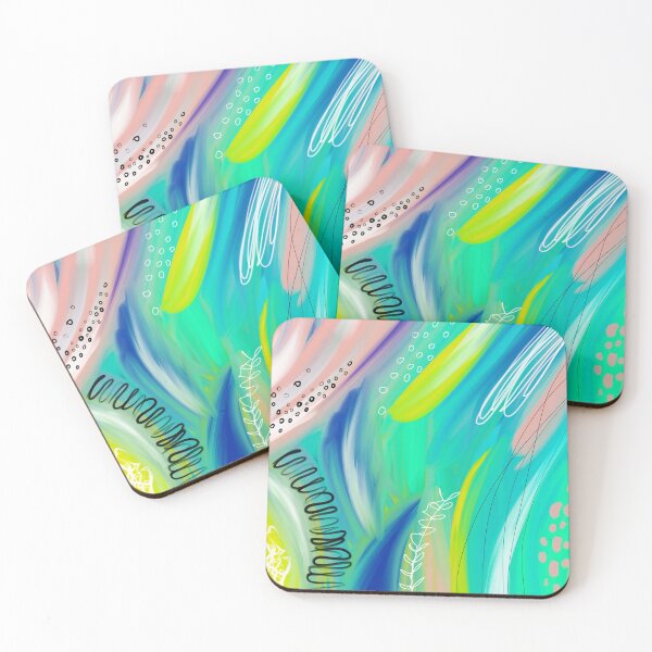 Item preview, Colorful Abstract Painting designed and sold by MyArt23.