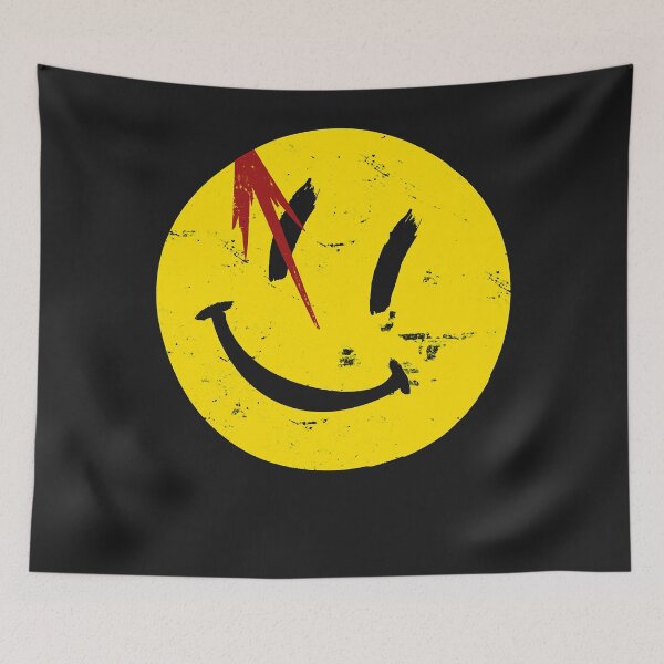 Item preview, Watchmen symbol smile vintage designed and sold by RoozenAnn.