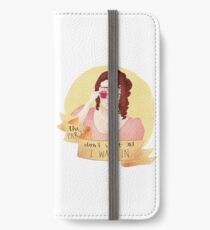 Lydia Bennet / THE PARTY DON'T START 'TIL I WALK IN iPhone Wallet/Case/Skin