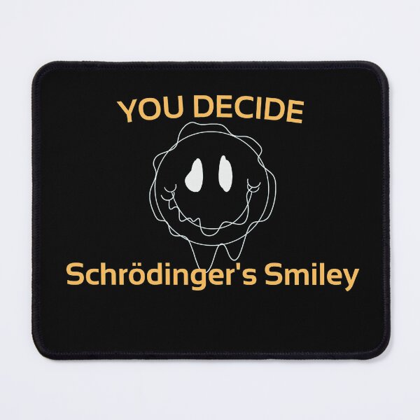 Item preview, Schrödinger's Smile Schrodinger's Smiley #2 designed and sold by Fudoitga.