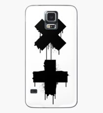 Funda/vinilo para Samsung Galaxy garrix blanco negro