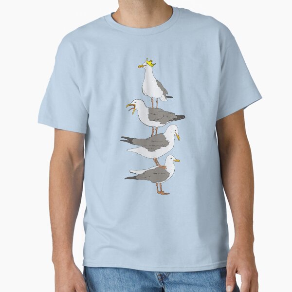 Item preview, Stack of Seagulls designed and sold by Lynngr.