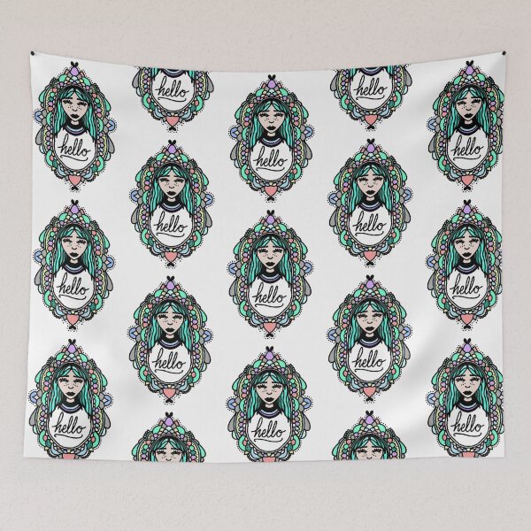 Item preview, Hello Mermaid designed and sold by AliHarmonyB.