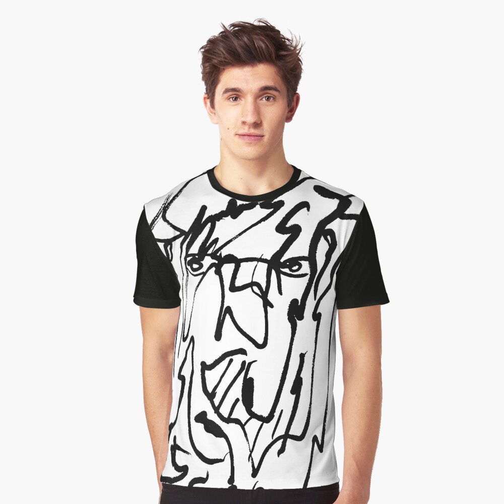 Person Hidden In Complication Graphic T-Shirt