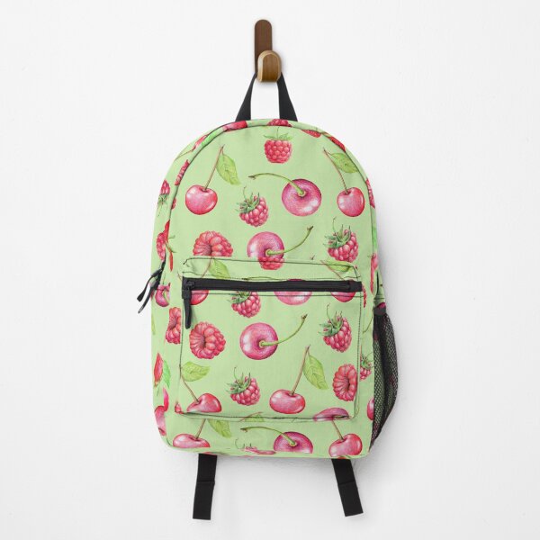 Item preview, Green Vintage Cherry Pattern Retro Collection designed and sold by autumnchu.