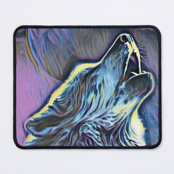Item preview, Wolf howling at the Moon designed and sold by MerWishes.