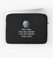 Funda para portátil Querido Nasa Love Plutón